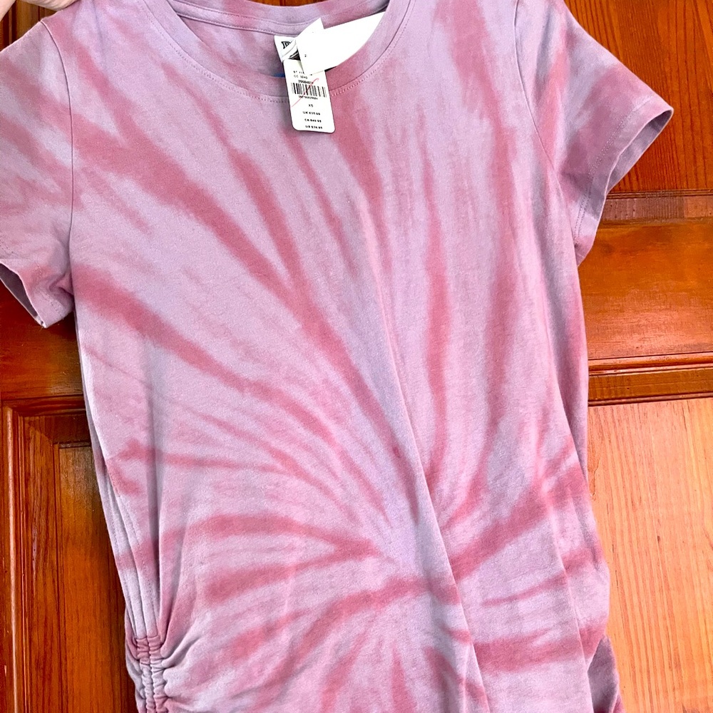 Victoria’s Secret pink tie dye t-shirt dress